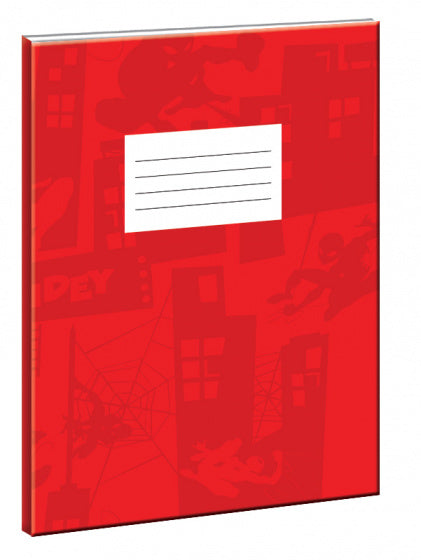 notitieboek Spider-Man B5 papier 40 pagina's rood