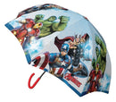 paraplu Avengers jongens 38 cm polyester lichtblauw