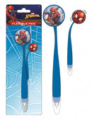pen lenticulair Spider-man 15 cm blauw