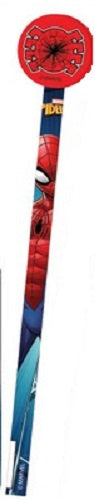 potlood Spider-Man gum junior hout blauw
