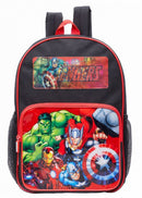 rugzak Avengers 7 liter 30 x 24 cm polyester zwart/rood