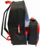 schoolset Spider-Man jongens 8 liter polyester rood 3-delig
