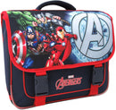 schooltas The Avengers junior 38 cm polyester blauw/rood