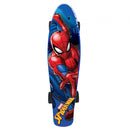 skateboard Spider-Man 55 cm polypropyleen blauw/rood