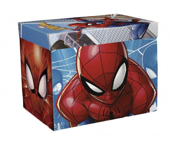 Spider-Man opbergbox/speelmat 30 x 30 x 30 cm