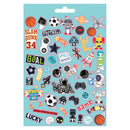 stickers The Littlies meisjes 14,5 x 21,5 cm papier