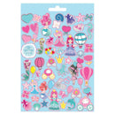 stickers The Littlies meisjes 21,5 x 14,5 cm papier
