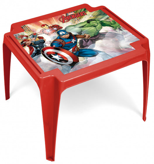 tafel Avengers junior 50 x 55 x 44 cm rood
