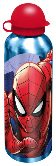 thermosfles Spider-Man junior 500 ml aluminium blauw