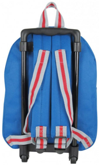 trolley-rugzak Avengers jongens 31 cm polyester blauw