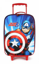 trolley Captain America junior 30 liter polyester blauw