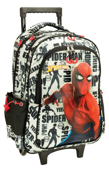 trolley rugzak Spider-Man junior 24 liter polyester