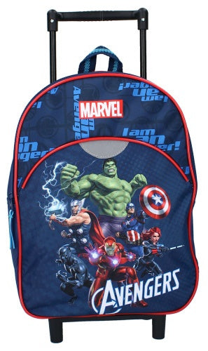 trolley rugzak Avengers 9,1 liter softcase navy