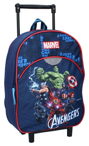 trolley rugzak Avengers 9,1 liter softcase navy