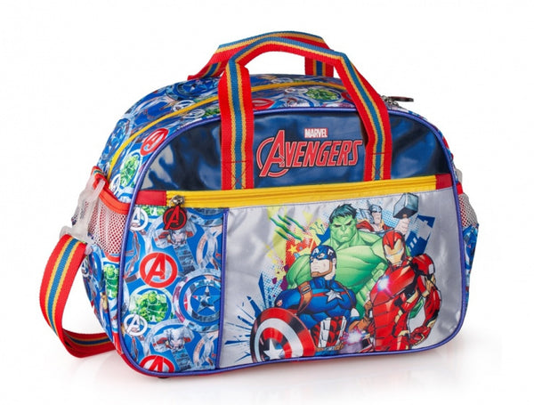 weekendtas Avengers 25 liter 38 x 27 cm polyester blauw