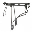 Achterdrager Massload voor montage met schijfrem - zwart