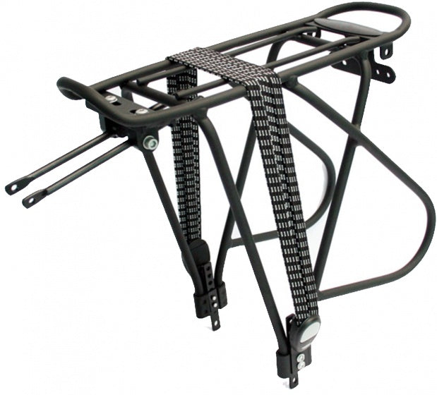 Achterdrager 26/28" Massload verstelbaar - mat zwart