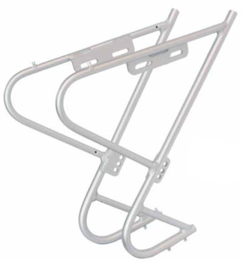 Bagagedrager lowrider Massload CI-879F - mat zilver
