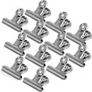 magneetklemmen 3,7 x 2,7 cm staal zilver 12 stuks
