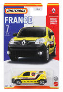 auto Kangoo Best of France junior 1:64 staal geel