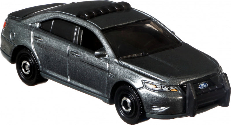 modelvoertuig Ford Police Interceptor 1:70 staal grijs