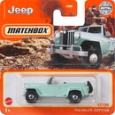 modelvoertuig Jeep 1948 Willy 1:52 staal mintblauw