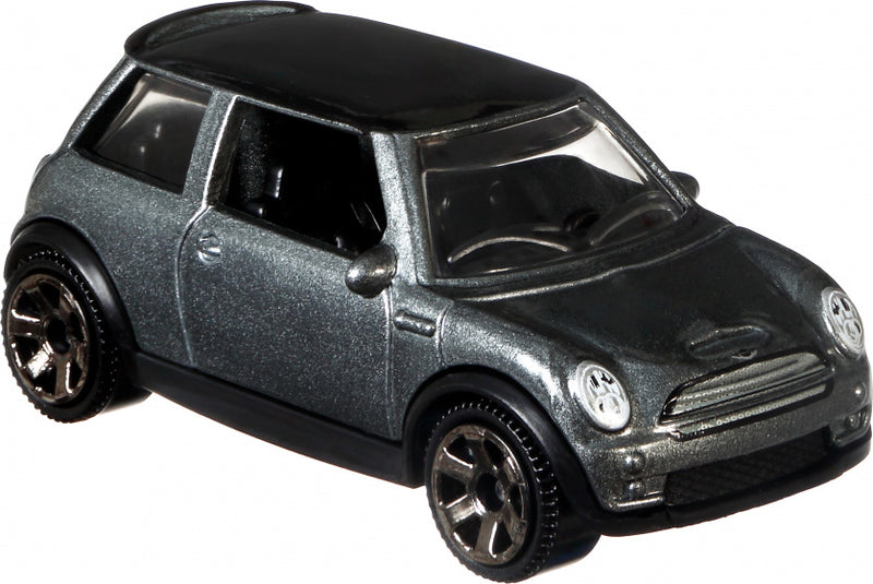 modelvoertuig Mini Cooper S schaal 1:56 staal grijs