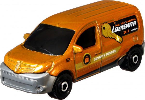 modelvoertuig Renault Kangoo Express 1:70 staal oranje