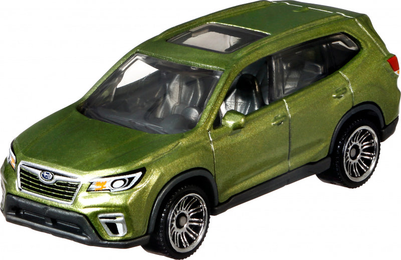 modelvoertuig Subaru Forester schaal 1:75 staal groen