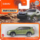 modelvoertuig Subaru Forester schaal 1:75 staal groen