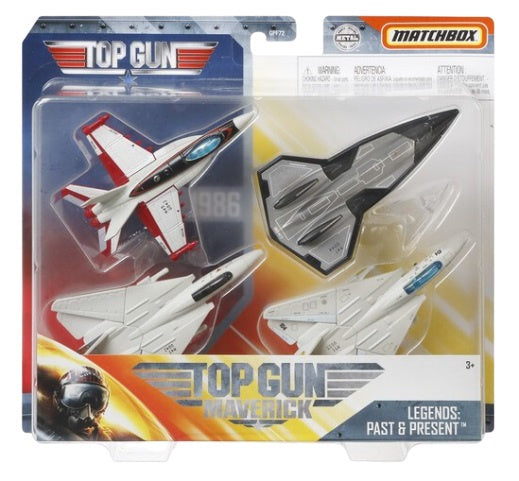 vliegtuigset Sky Busters Top Gun junior staal 4-delig