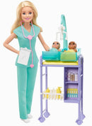 Barbie Kinderarts en speelset