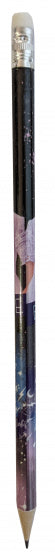 potlood Barbie junior 17,5 cm hout zwart
