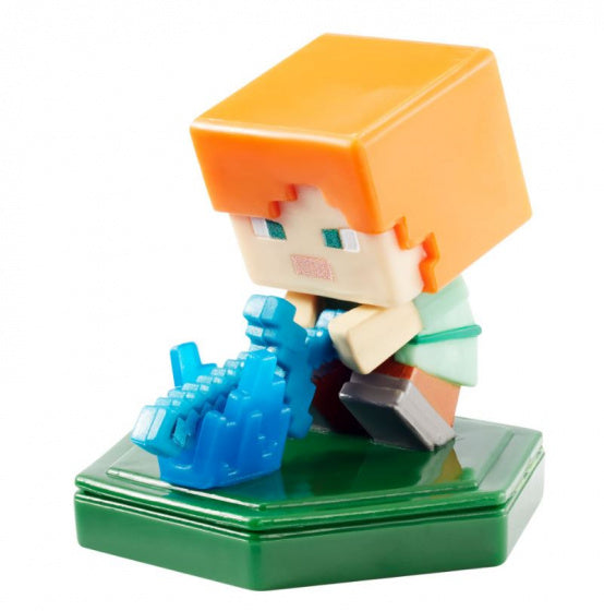 speelfiguur Minecraft Earth Boost junior 5 cm oranje/groen