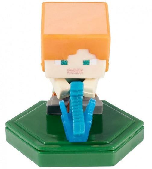 speelfiguur Minecraft Earth Boost junior 5 cm oranje/groen