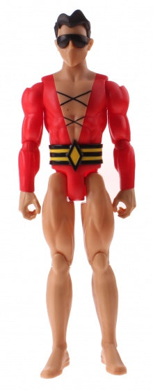 speelfiguur Plasticman 30 cm rood