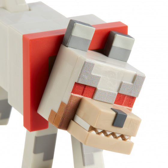 speelfiguur Wolf Comic Maker 8 cm grijs