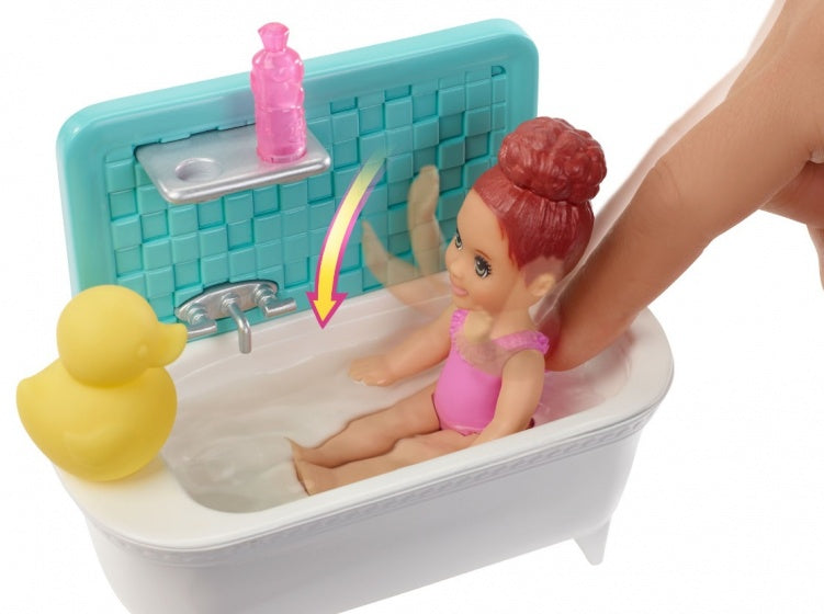 Barbie Skipper Babysitters - Badtijd