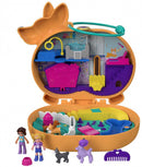 speelset Polly Pocket Corgi Cuddle 12,3 cm bruin 7-delig
