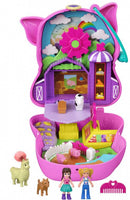 speelset Polly Pocket Farm Piggy 11,5 cm roze 7-delig