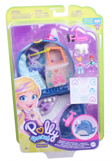 speelset Polly Pocket Freezin' Fun 12,4 cm 6-delig