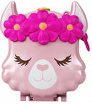 speelset Polly Pocket Llama Party 12,7 cm roze 6-delig