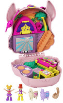 speelset Polly Pocket Llama Party 12,7 cm roze 6-delig