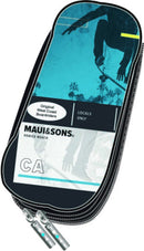 etui junior 23 x 10 x 6 cm polyester zwart/wit/aqua