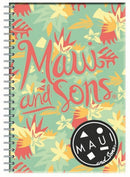 notitieboek B5 softcover groen/oranje 70 pagina's