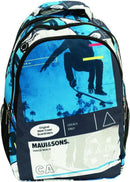 rugzak junior 30 liter 33 x 28 x 48 cm polyester blauw