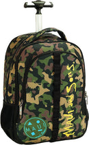 trolley rugzak 28 liter softcase legergroen