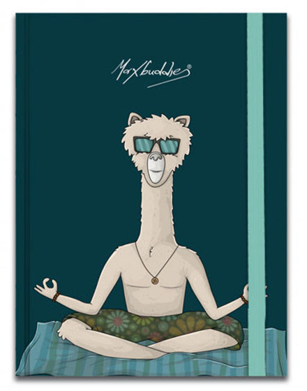 notitieboek A5 20 x 14 cm karton zwart/groen