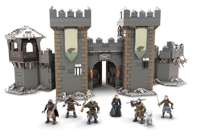 bouwset Battle of Winterfell GOT grijs 1208-delig