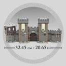 bouwset Battle of Winterfell GOT grijs 1208-delig